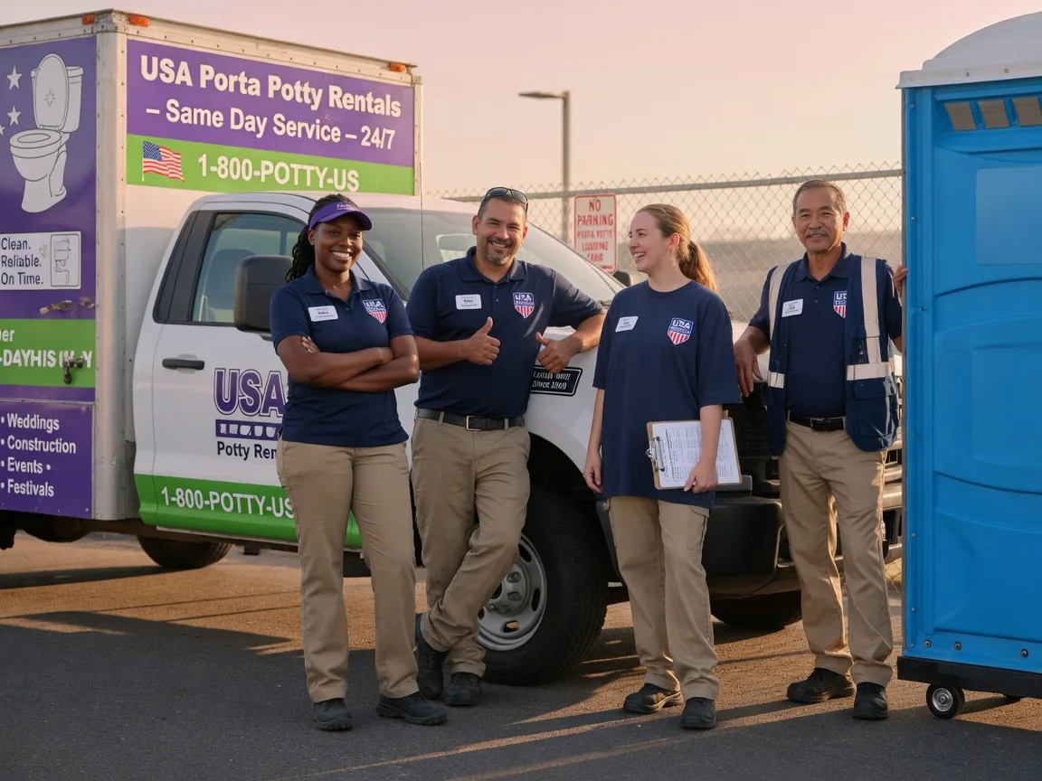 Porta Potty Rental company in Menifee, CA
